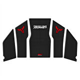 GP Kompozit TVS Ntorq 125 2024 Uyumlu Tank Pad Karbon
