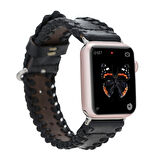 Apple Watch Uyumlu Deri Kordon 42-44-45mm SM43 RST1