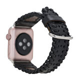 Apple Watch Uyumlu Deri Kordon 42-44-45mm SM43 RST1