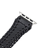 Apple Watch Uyumlu Deri Kordon 42-44-45mm SM43 RST1