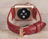 Apple Watch Uyumlu Deri Kordon 42-44-45mm Slim V4EF