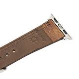 Apple Watch Uyumlu Deri Kordon 38-40-41mm BA3 TN11 Taba