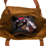 Moon Deri Kadın Çantası Büyük Boy G19 Taba