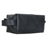 Deri Bakım Ve Seyahat Çantası, M Beden, AA1 Siyah