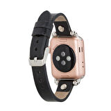 Apple Watch Uyumlu Deri Kordon Visby 38-40-41mm RST1