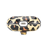 Apple AirPods 3.nesil Uyumlu Deri Kılıf Juni LEO-NE Leopar