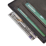 Deri Kartlık BLWL018 TN18EF Gri