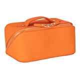 Ella Kadın Seyahat Kozmetik Bakım Makyaj Çantası Organizer Orange