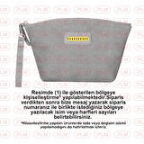 Luna Kadın Seyahat Kozmetik Bakım Makyaj Çantası Organizer Tan Rengi