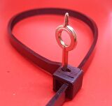 Anahtarlı Plastik Kelepçe 9 - 500 50 Adet Kelepçe 50 Adet Anahtar
