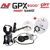 GPX 5000 Altın Dedektörü (11'' ve 15x12” Başlıklı) Minelab Dedektör GPX 5000 Altın Dedektörü (11'' ve 15x12” Başlıklı)