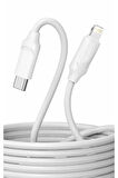 Apple İphone 12 - 12 Pro - 12 Pro Max Lightning Şarj Kablosu 30W 2 Metre
