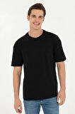 Erkek Siyah Aperture Laboratories Classic T-shirt