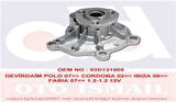 Graf PA855 Devirdaim Polo 07 Cordoba 02 Ibiza 06 Fabia 07 1.2-1.2 12V 03D121005