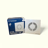 Refined 100 10cm Banyo Tuvalet Havalandırma Aspiratör Fanı – Sessiz ve Güçlü