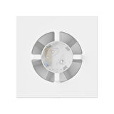VentEurope Eon 100 BD – 10 cm Tuvalet ve Banyo Kapaklı Damperli Aspiratör Fanı-Siyah
