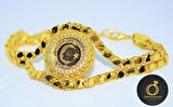 22 AYAR 0.50 GRAM ALTINLI BİLEKLİK