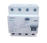 4X25A 300MA KAÇAK AKIM RÖLESİ SİGMA