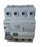 4X125A 30MA KAÇAK AKIM RÖLESİ SİGMA
