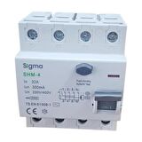 4X32A 300MA KAÇAK AKIM RÖLESİ (5Lİ) SİGMA