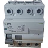 4X125A 30MA KAÇAK AKIM RÖLESİ (5Lİ) SİGMA