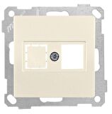 CANDELA KREM MEK+TUŞ 1RJ45 (KON.SÜZ)DATA PRİZİ MUTLUSAN