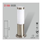 CT-7008 60W BAHÇE ARMATÜRÜ(AMPULSUZ-6ADET) CATA