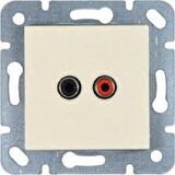 KARRE KREM MÜZİK YAYIN(HOPARLÖR -6ADET) PRİZİ VİKO