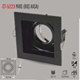 CT-5223 PARS KARE SİYAH SPOT(BOŞ KASA-6ADET) CATA