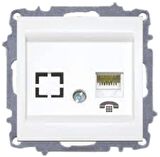 ZENA MEK.BEYAZ 1RJ11 TEL.PRİZİ ELBİ