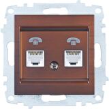 ZENA MEK.MAUN 2RJ11 TELEFON PRİZİ ELBİ