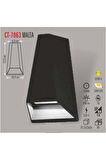 Cata Ct-7063 Çelik Modern Dış Mekan Duvar Aplik 