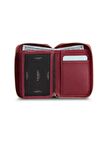 Guard Fermuarlı Kırmızı Deri Mini Cüzdan - GRD2403XW22315