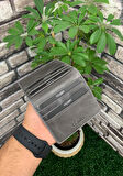 Guard Antik Gri Patlı Tasarım Deri Kartlık - GRD2403XW22439