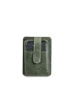 Guard Dikey Crazy Yeşil Deri Kartlık - GRD2403XW22454