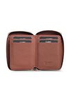 Guard Fermuarlı Taba Deri Mini Cüzdan - GRD2403XW22152