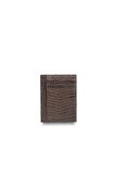Guard Texas Baskı Kahverengi Deri Kartlık - GRD2403XW22158