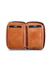 Guard Fermuarlı Antik Taba Deri Mini Cüzdan - GRD2403XW22201