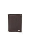 Guard Çok Bölmeli Dikey Kahverengi Deri Erkek Cüzdanı - GRD2403XW22203