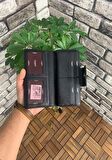 Guard Siyah Fermuarlı ve Deri Patlı El Portföyü - GRD2403XW22208