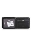 Guard Dikiş Detaylı Siyah Deri Erkek Cüzdanı - GRD2403XW22250