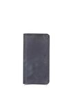 Guard Antik Siyah Telefon Girişli Deri Erkek/Kadın Portföy Cüzdan - GRD2403XW22292