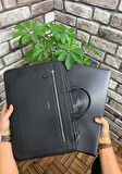 Guard Siyah Hakiki Deri Notebook Laptop ve Evrak Çantası - GRD2412WT1328