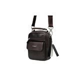 Guard Kahverengi Hakiki Deri Mini Kristal El Çantası - GRD250802WT1846