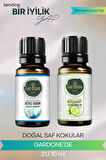 Bergamot + Beyaz Sabun (Oda Kokusu Aroma Terapi Buhurdanlık/Difüzör Yağı) Set 2 Adet x 10 ml
