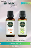 Bergamot + Sandal (Oda Kokusu Aroma Terapi Buhurdanlık/Difüzör Yağı) Set 2 Adet x 30 ml