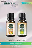 Portakal + Relax (Oda Kokusu Aroma Terapi Buhurdanlık/Difüzör Yağı) Set 2 Adet x 10 ml