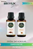 Sandal + Tarçın (Oda Kokusu Aroma Terapi Buhurdanlık/Difüzör Yağı) Set 2 Adet x 30 ml