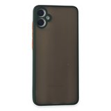Samsung Galaxy A05 Kılıf Montreal Silikon Kapak - Yeşil