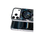 Onegif Apple İphone 17 Pro Mila Dalgalı Magsafe Kapak - Lacivert